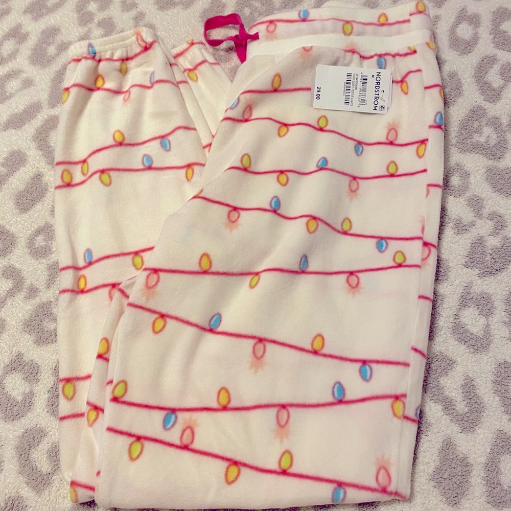 BP super soft Christmas lights joggers- Size M